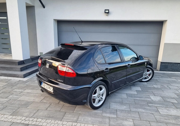 Seat Leon cena 19900 przebieg: 260000, rok produkcji 2005 z Dębica małe 67